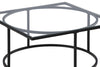 Skanör Soffbord 90 x 90 Svart