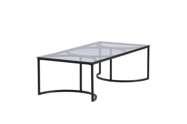 Skanör Soffbord 140 x 70 Svart