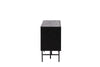Björkön Skåp 42 x 75 x 150 Svart