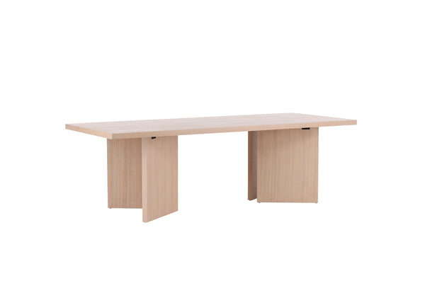 Bassholmen Rektangulära Matbord 240 x 100 Vitputsad