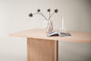 Bassholmen Rektangulära Matbord 240 x 100 Vitputsad