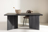 Bassholmen Rektangulära Matbord 180 x 90 Svart
