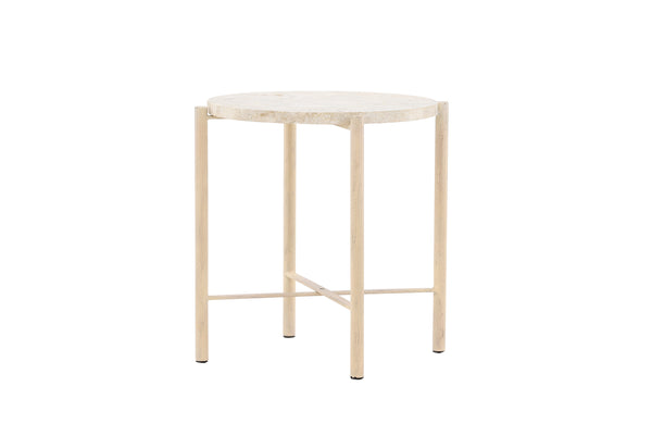 Sandhamn Soffbord ⌀40 Beige