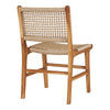 Derby Dining Chair - Teak, polyrattan, Naturell, 50 × 56 × 90 cm