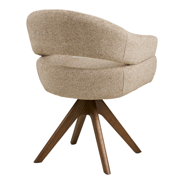Dover Matstol - polyester, naturell, 58 × 61 × 83 cm