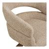 Dover Matstol - polyester, naturell, 58 × 61 × 83 cm
