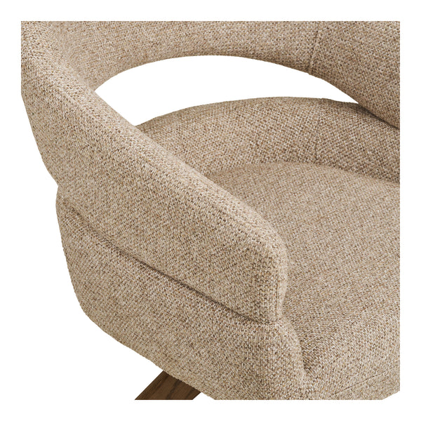 Dover Matstol - polyester, naturell, 58 × 61 × 83 cm