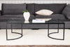 Skanör Soffbord 140 x 70 Svart