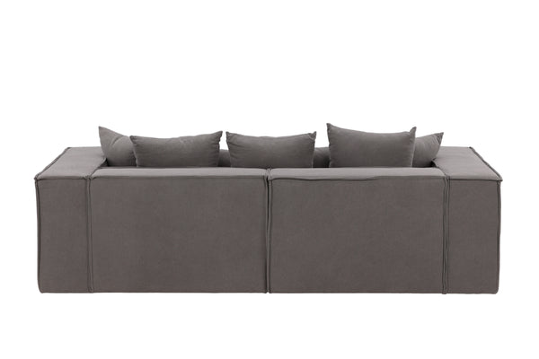 Gillholmen 3-sits soffor Grå