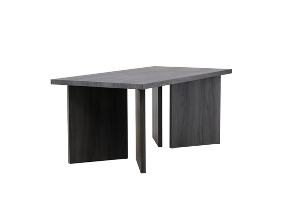 Bassholmen Rektangulära Matbord 180 x 90 Svart