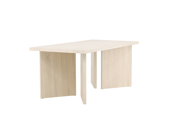 Bassholmen Rektangulära Matbord 180 x 90 Vitputsad