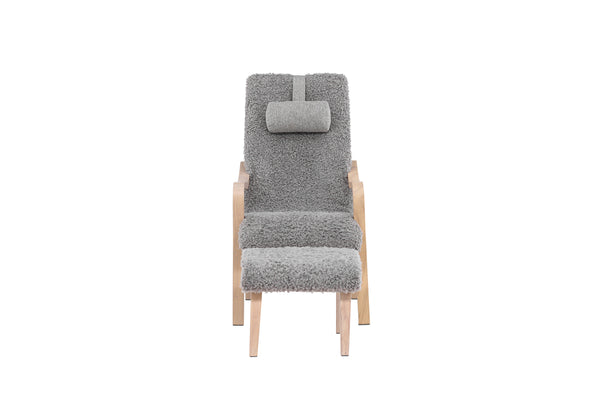 Fårö Loungefåtölj Ljusgrå