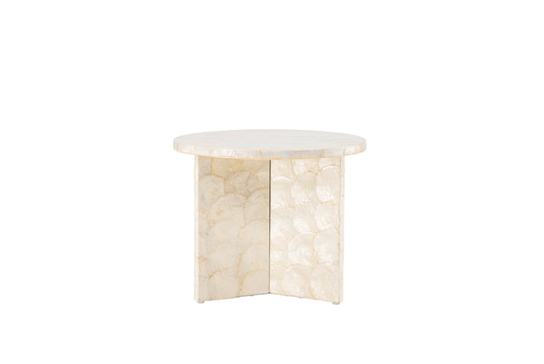 Smögen Soffbord ⌀40 Beige