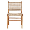 Derby Dining Chair - Teak, polyrattan, Naturell, 50 × 56 × 90 cm