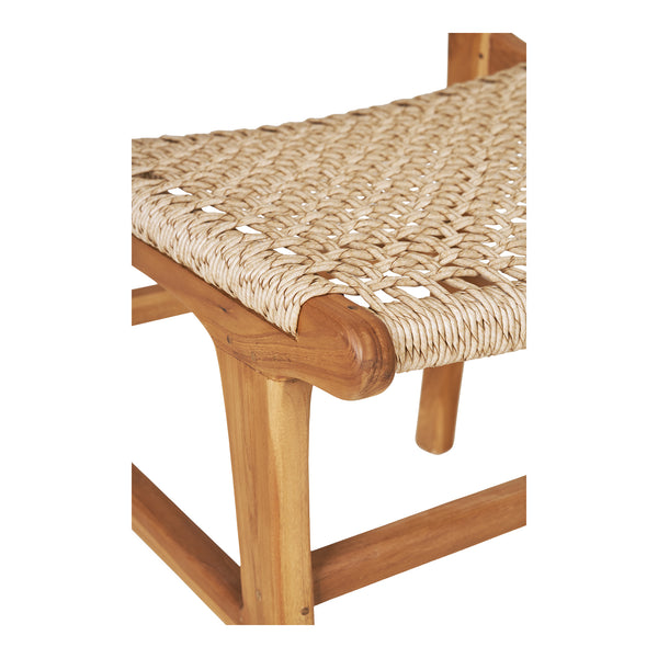 Derby Dining Chair - Teak, polyrattan, Naturell, 50 × 56 × 90 cm