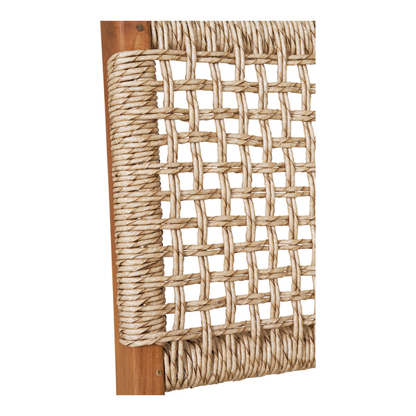 Derby Dining Chair - Teak, polyrattan, Naturell, 50 × 56 × 90 cm